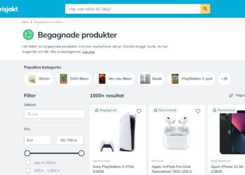 Prisjakt begagnade produkter